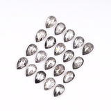 4 x 2.5 MM Salt and Pepper Pear Cut Diamond – Natural Loose Diamond
