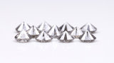 3.1 To 3.5 MM - Salt And Pepper Round Brilliant Cut Diamond - Minimal Carbon