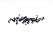 1.6 MM to 2.0 MM Enhanced Black Round Brilliant Cut Diamonds - Minimal Carbon