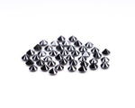 1.6 MM to 2.0 MM Enhanced Black Round Brilliant Cut Diamonds - Minimal Carbon