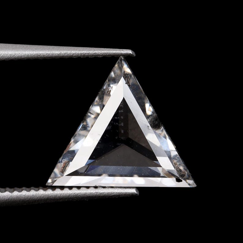 Triangular cut Lab-grown diamond