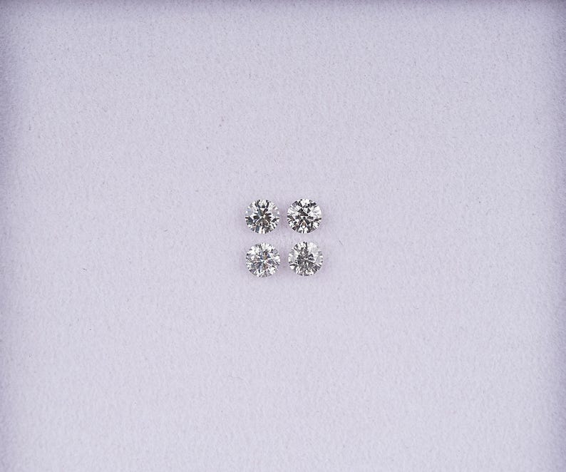 4.00 MM | Salt And Pepper Diamond, Natural Loose Diamond