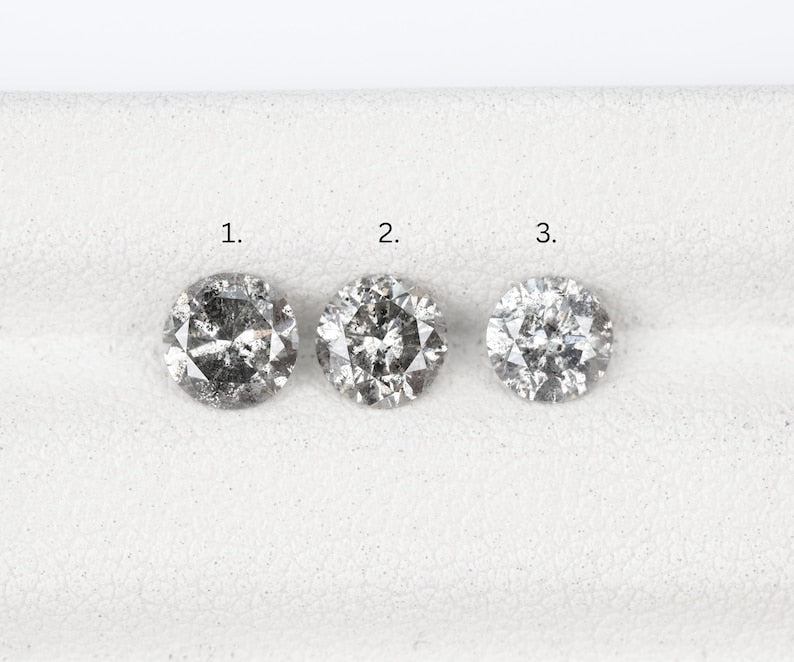 Different Size Of Round Brlliant Cut Diamond