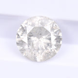 Natural Salt And Pepper Round Brilliant Cut Diamond