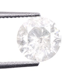 Natural Salt And Pepper Round Brilliant Cut Diamond