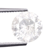 Round Brilliant Cut Natural Salt And Pepper Diamond
