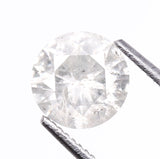Natural Salt And Pepper Round Brilliant Cut Diamond
