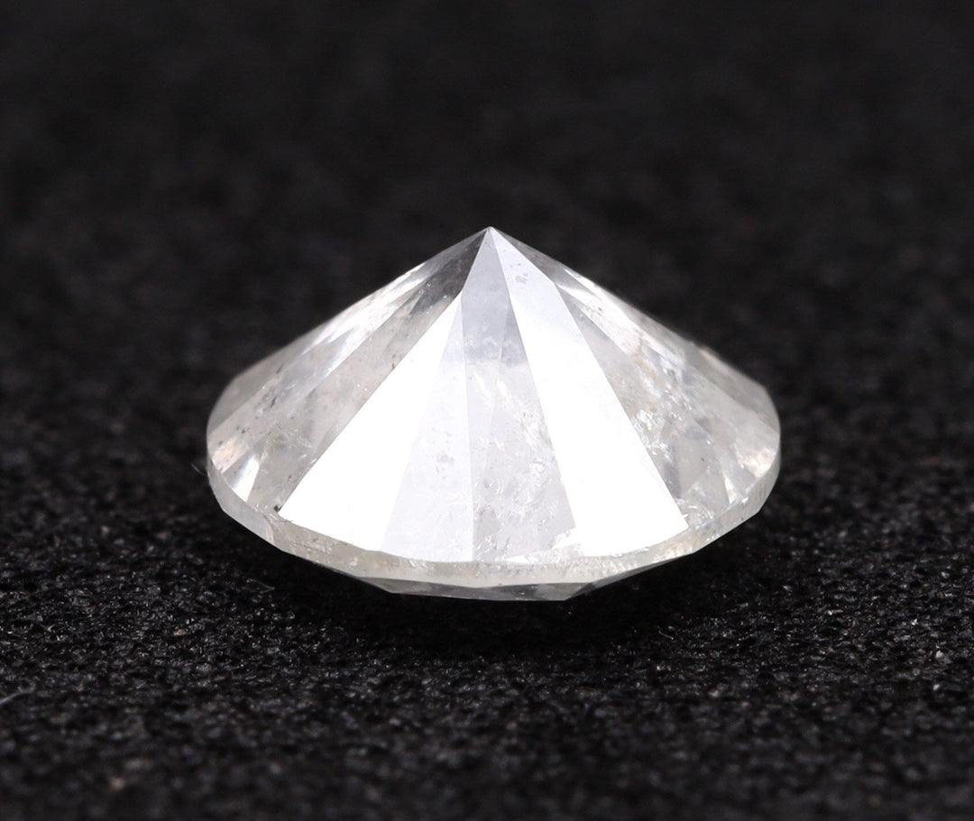 Round Brilliant Cut Natural Salt And Pepper Diamond