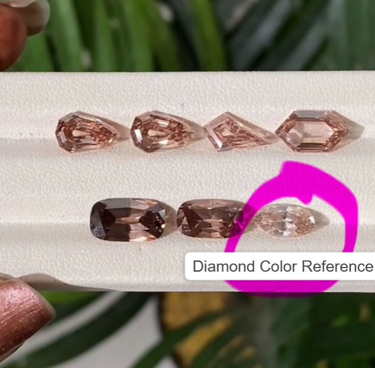 Custom Order For Champagne Oval Ring [First Installment]