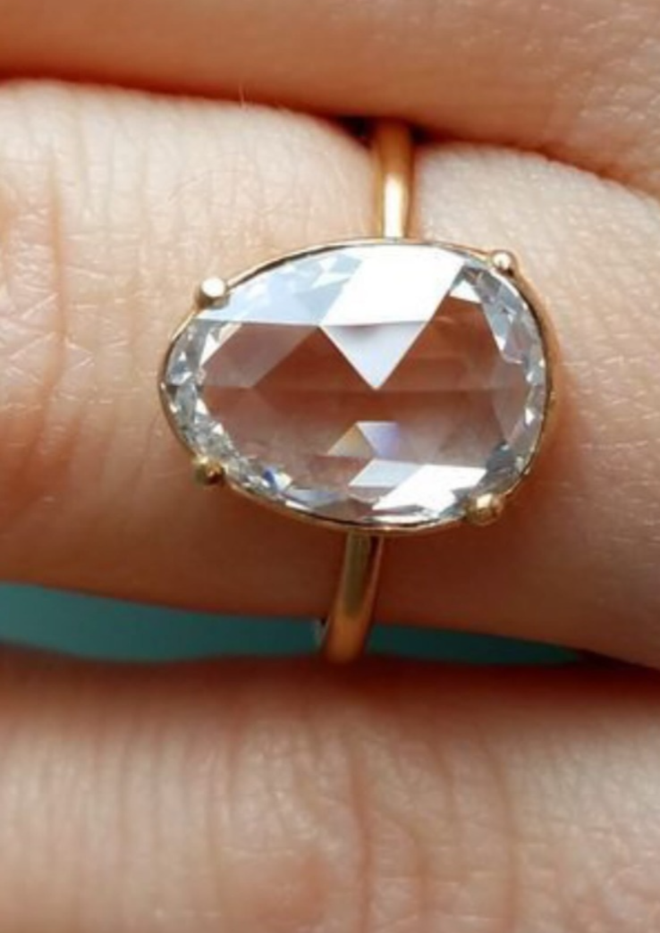 Oval Diamond Ring