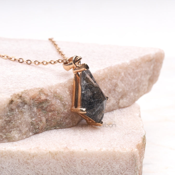 Rutilated Quartz Pendant
