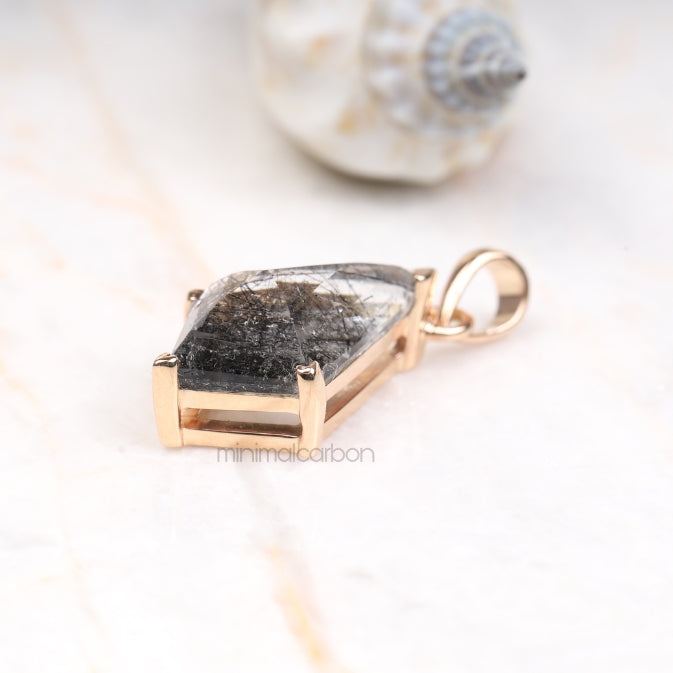 Rutilated Quartz Pendant