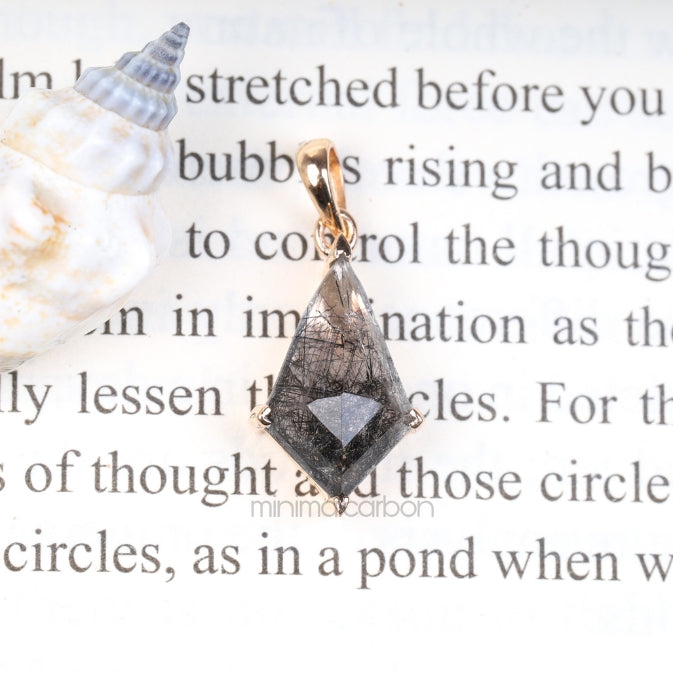 Rutilated Quartz Pendant