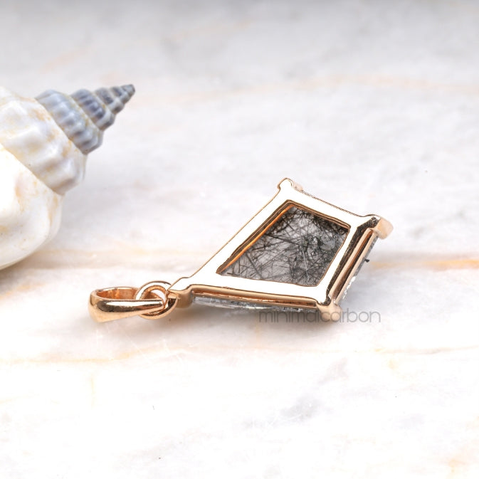 Rutilated Quartz Pendant