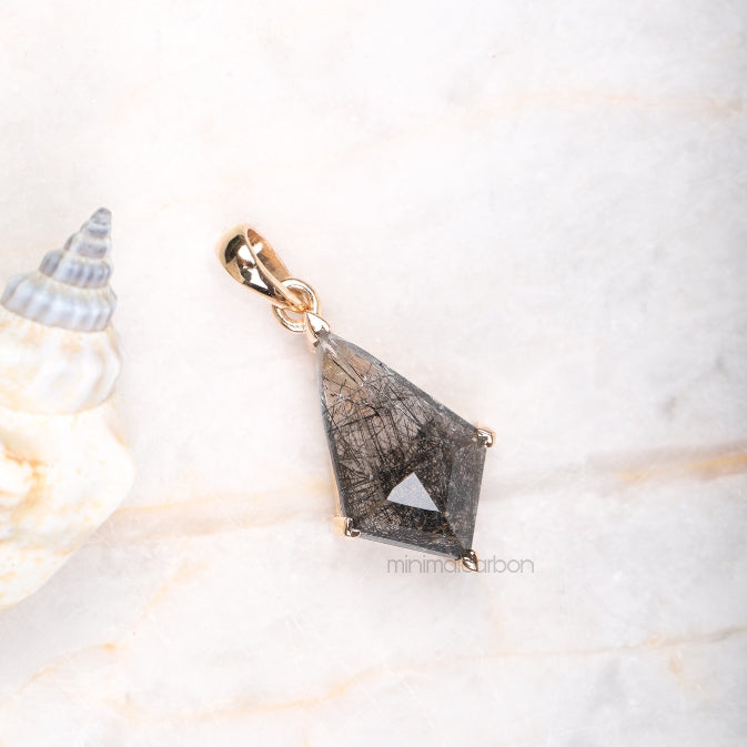 Rutilated Quartz Pendant