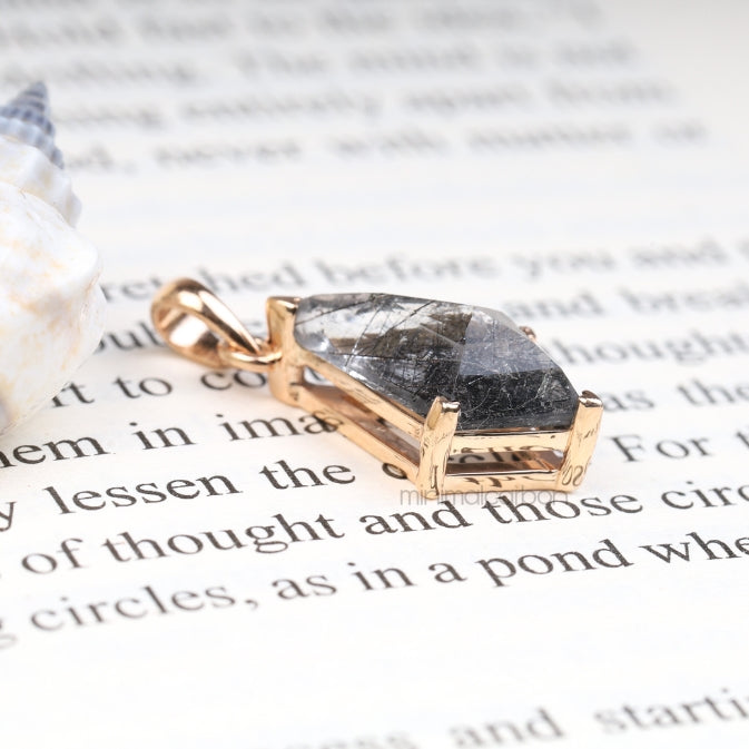 Rutilated Quartz Pendant