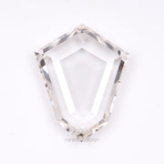 1.33 CT, 9.5 X 7.6 MM | Lab Grown Diamond | Shield Cut Diamond - Minimal Carbon