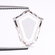 1.33 CT, 9.5 X 7.6 MM | Lab Grown Diamond | Shield Cut Diamond - Minimal Carbon