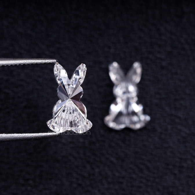1.84 CT, 8.3 X 5.5 MM | Rabbit Shape Diamond | Lab Grown Diamond - Minimal Carbon