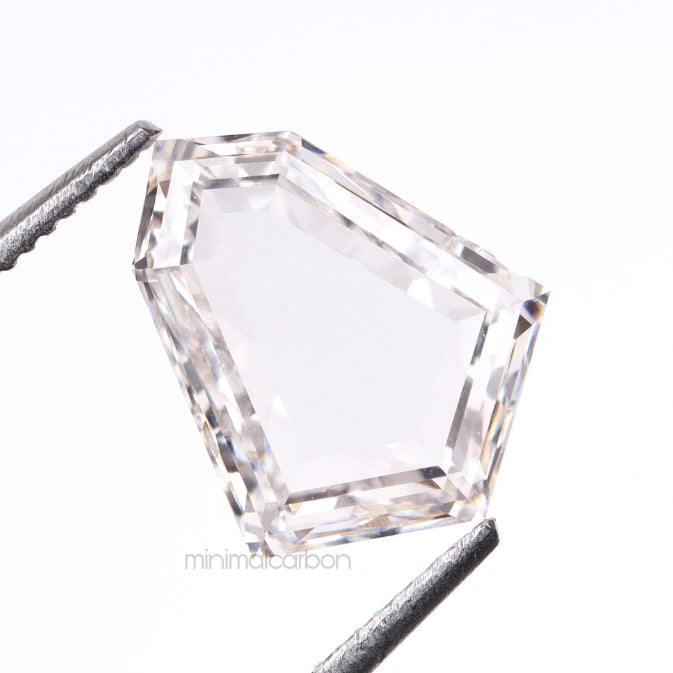 1.33 CT, 9.5 X 7.6 MM | Lab Grown Diamond | Shield Cut Diamond - Minimal Carbon