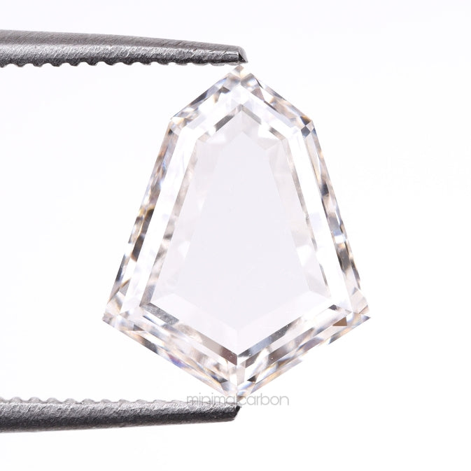 1.33 CT, 9.5 X 7.6 MM | Lab Grown Diamond | Shield Cut Diamond - Minimal Carbon