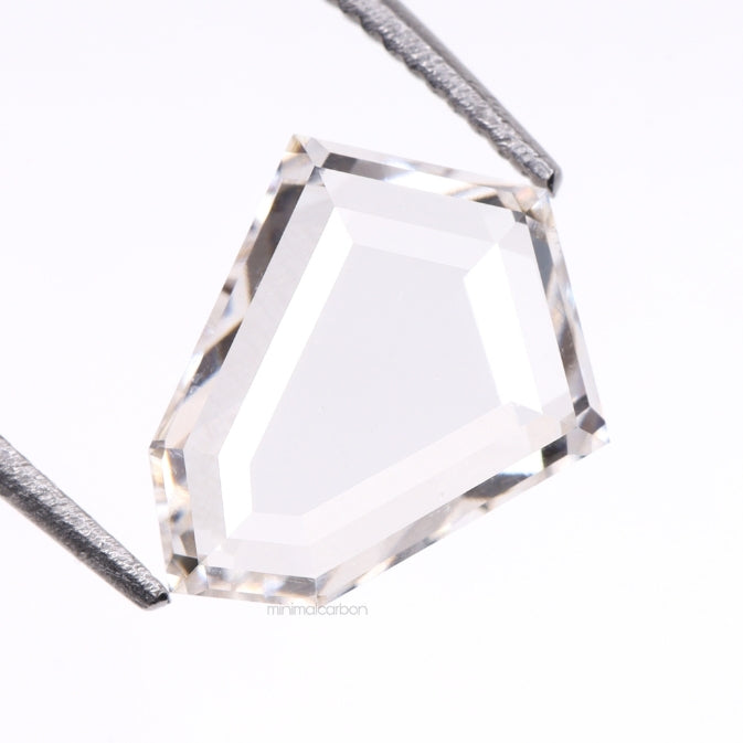 1.33 CT, 9.5 X 7.6 MM | Lab Grown Diamond | Shield Cut Diamond - Minimal Carbon