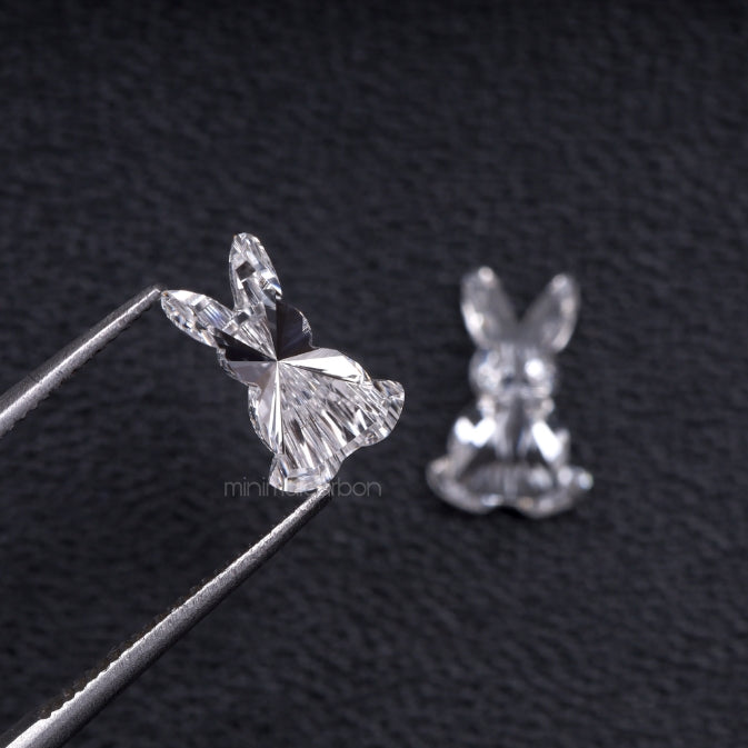 1.84 CT, 8.3 X 5.5 MM | Rabbit Shape Diamond | Lab Grown Diamond - Minimal Carbon