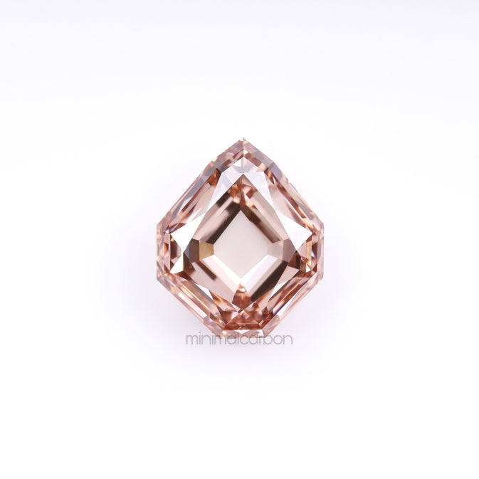 2.25 CT, 8.6 X 7.3 MM | Lab Grown Diamond | Shield Cut Diamond - Minimal Carbon