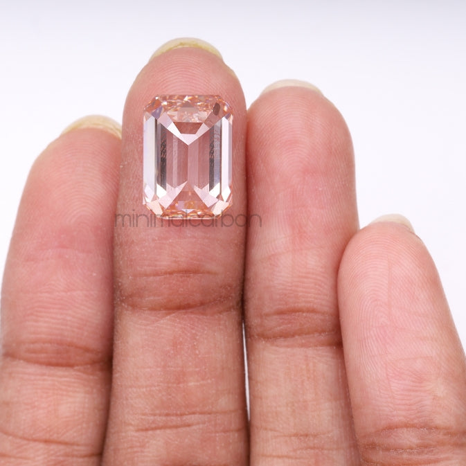 10.44 CT, 14.18 X 10.15 MM | Lab Grown Diamond | Emerald Cut Diamond - Minimal Carbon