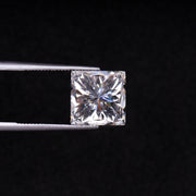 3.47 CT, 8.0 X 8.0 MM | Lab Grown Diamond | Princess Cut Diamond - Minimal Carbon