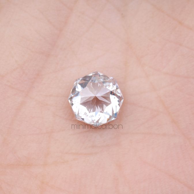 1.07 CT, 6.5 MM | Lab Grown Diamond | Octagon Cut Diamond - Minimal Carbon