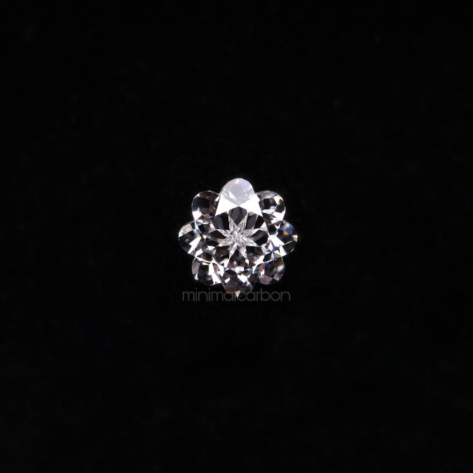 0.55 CT, 5.4 MM | Lab Grown Diamond | Unique Cut Diamond - Minimal Carbon