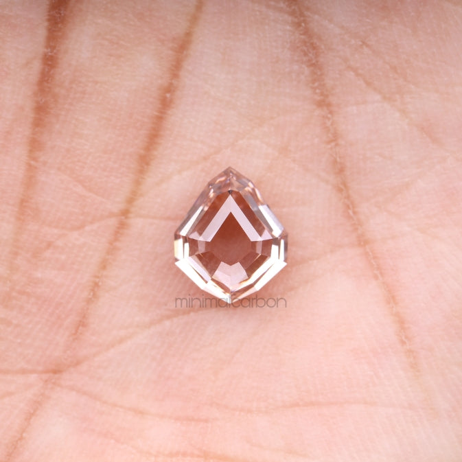 2.02 CT, 8.3 X 7.0 MM | Lab Grown Diamond | Shield Cut Diamond - Minimal Carbon