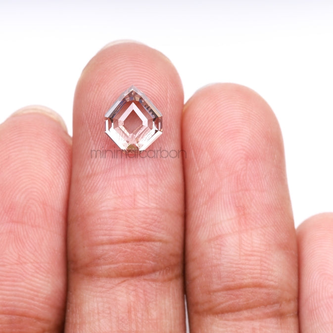 2.25 CT, 8.6 X 7.3 MM | Lab Grown Diamond | Shield Cut Diamond - Minimal Carbon
