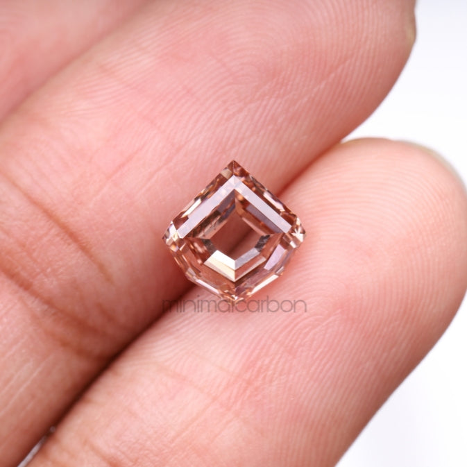 2.02 CT, 8.8 X 8.6 MM | Lab Grown Diamond | Shield Cut Diamond - Minimal Carbon