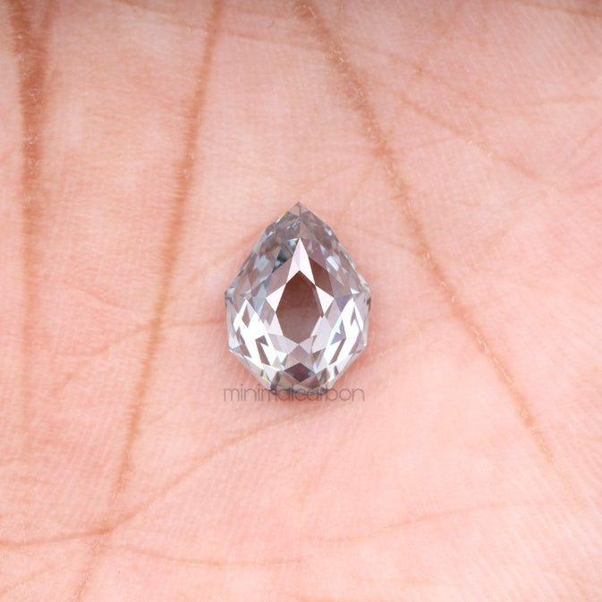 2.12 CT, 9.5 X 7.2 MM | Lab Grown Diamond | Shield Cut Diamond - Minimal Carbon