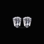 1.00 CT, 6.0 X 5.0 MM | Lab Grown Diamond | Shield Diamond Pair - Minimal Carbon