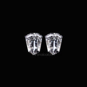 1.00 CT, 6.0 X 5.0 MM | Lab Grown Diamond | Shield Diamond Pair - Minimal Carbon
