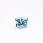 1.30 CT, 7.3 X 5.9 MM | Lab Grown Diamond | Blue Diamond - Minimal Carbon