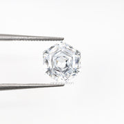 1.84 CT, 8.0 X 6.8 MM | Lab Grown Diamond | Hexagon Cut Diamond - Minimal Carbon