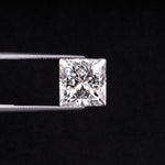 3.47 CT, 8.0 X 8.0 MM | Lab Grown Diamond | Princess Cut Diamond - Minimal Carbon