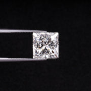 3.47 CT, 8.0 X 8.0 MM | Lab Grown Diamond | Princess Cut Diamond - Minimal Carbon