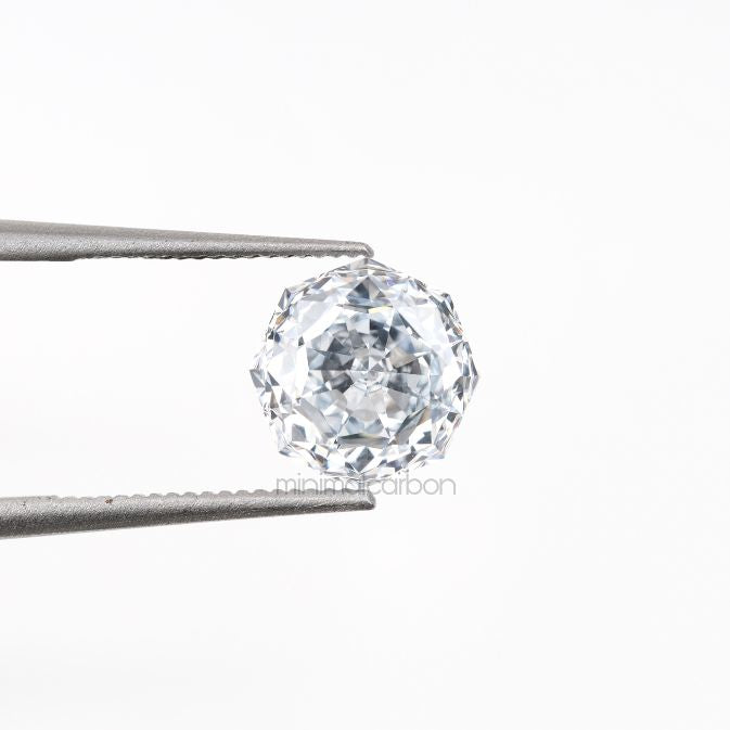 1.07 CT, 6.5 MM | Lab Grown Diamond | Octagon Cut Diamond - Minimal Carbon