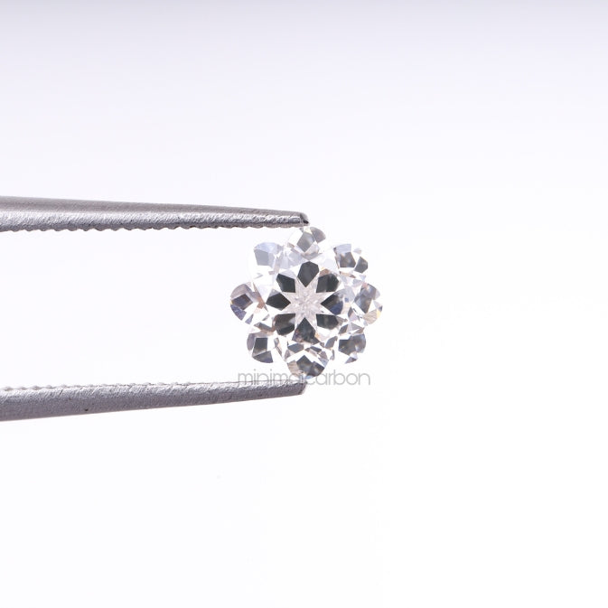 0.55 CT, 5.4 MM | Lab Grown Diamond | Unique Cut Diamond - Minimal Carbon