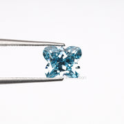 1.30 CT, 7.3 X 5.9 MM | Lab Grown Diamond | Blue Diamond - Minimal Carbon