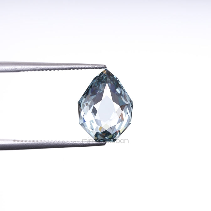 2.12 CT, 9.5 X 7.2 MM | Lab Grown Diamond | Shield Cut Diamond - Minimal Carbon