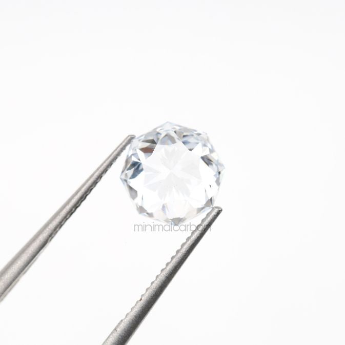 1.07 CT, 6.5 MM | Lab Grown Diamond | Octagon Cut Diamond - Minimal Carbon