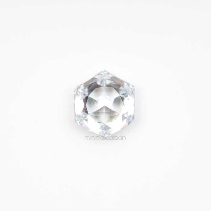 1.84 CT, 8.0 X 6.8 MM | Lab Grown Diamond | Hexagon Cut Diamond - Minimal Carbon