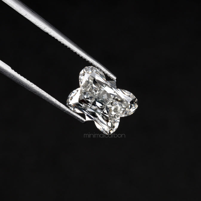 2.01 CT, 8.7 X 6.4 MM | Lab Grown Diamond | Butterfly Diamond - Minimal Carbon