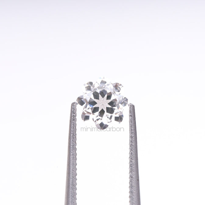 0.55 CT, 5.4 MM | Lab Grown Diamond | Unique Cut Diamond - Minimal Carbon